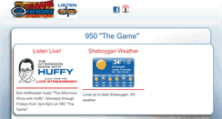 Desktop Screenshot of 950thegame.com